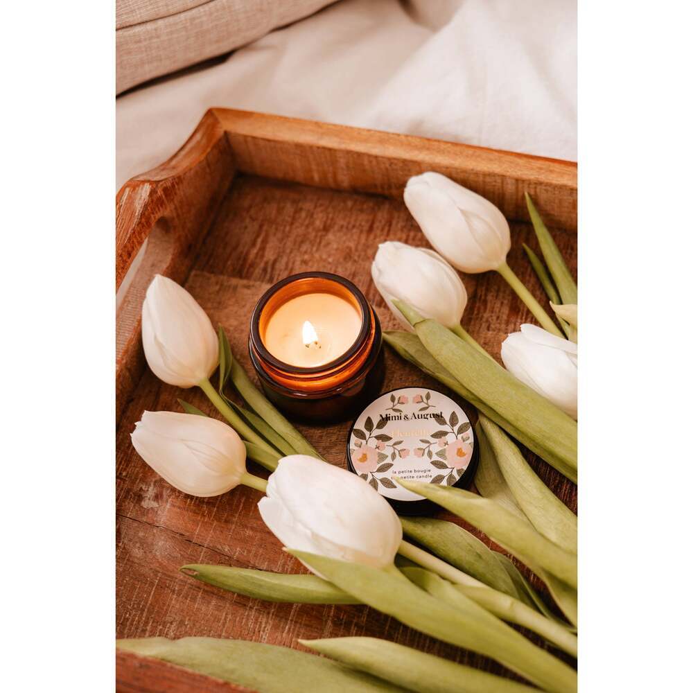 Fleurette - mini candle 2 oz Updated Pattern